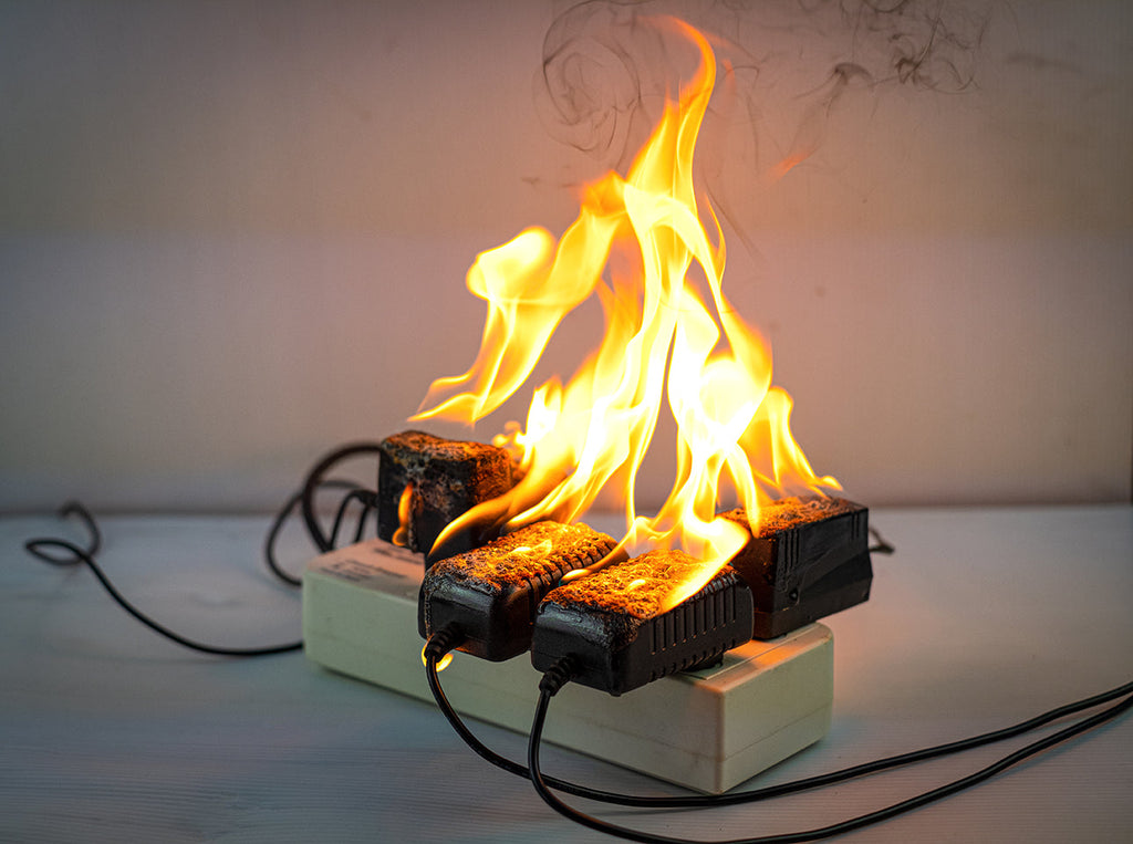 Elektrogeräte sind die häufigste Brandursache im Haushalt